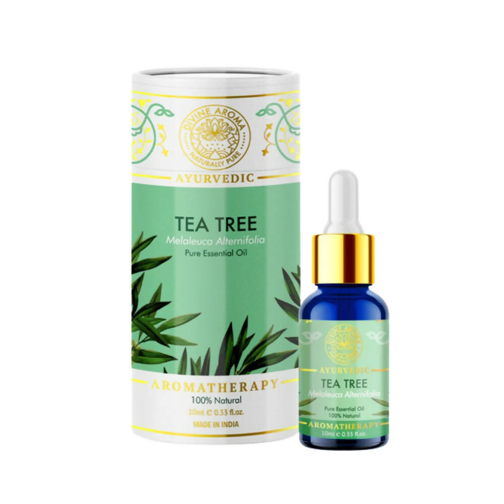 Divine Aroma 100% Pure Tea Tree Essential Oil | Grocsy