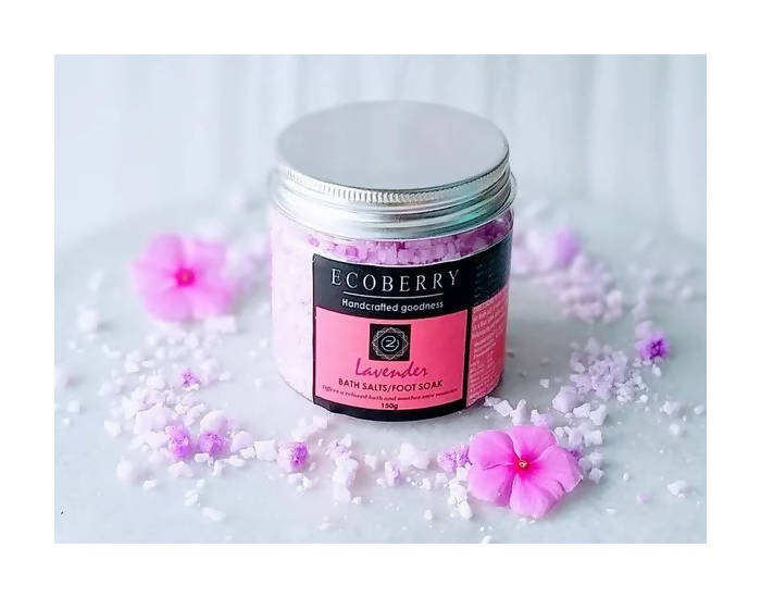 Ecoberry Lavender Bath Salts/ Foot Soak | Grocsy