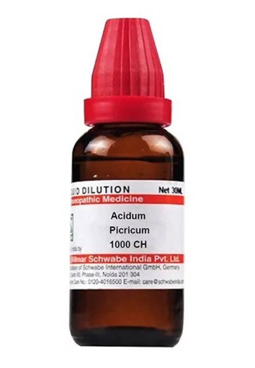 Dr. Willmar Schwabe India Acidum Picricum Dilution | Grocsy