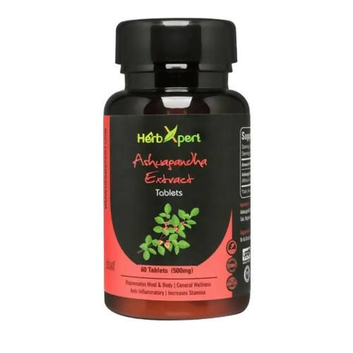 Herbxpert Ashwagandha Extract Tablets | Grocsy