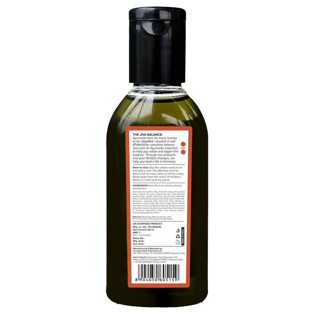 Jiva Ayurveda Jatyadi Oil | Grocsy