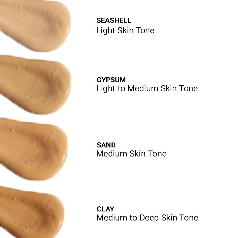 Biotique Natural Makeup Natural Magicare All Day Liquid Foundation - Clay | Grocsy