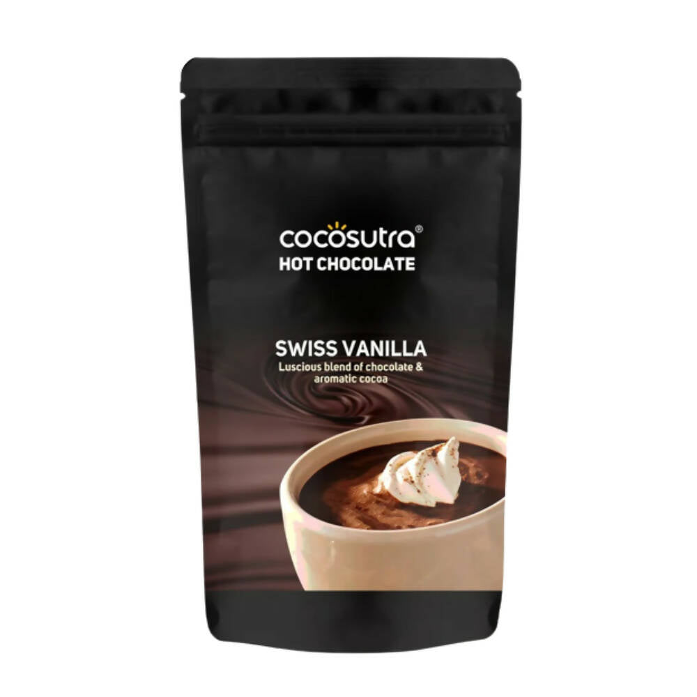 Cocosutra Swiss Vanilla Hot Chocolate Mix | Grocsy