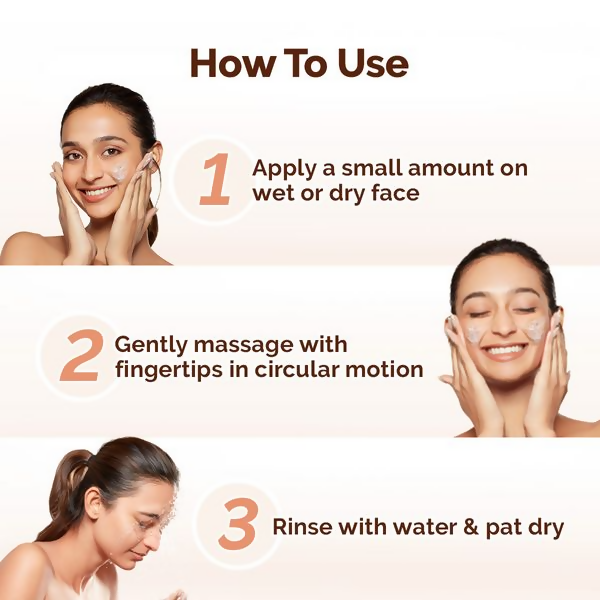 Mamaearth Chia Calming Face Cleanser with Chia Seed & Ceramides for Dry & Sensitive Skin | Grocsy