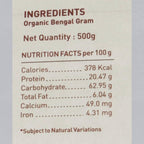 Pure & Sure Bengal Gram Traditional Organic Pulses | Grocsy