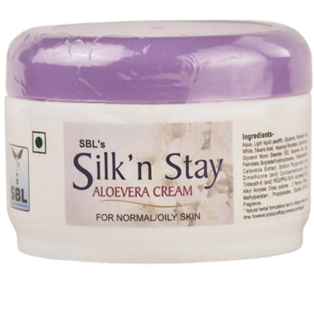 SBL Homeopathy Silk N Stay Aloevera Cream | Grocsy