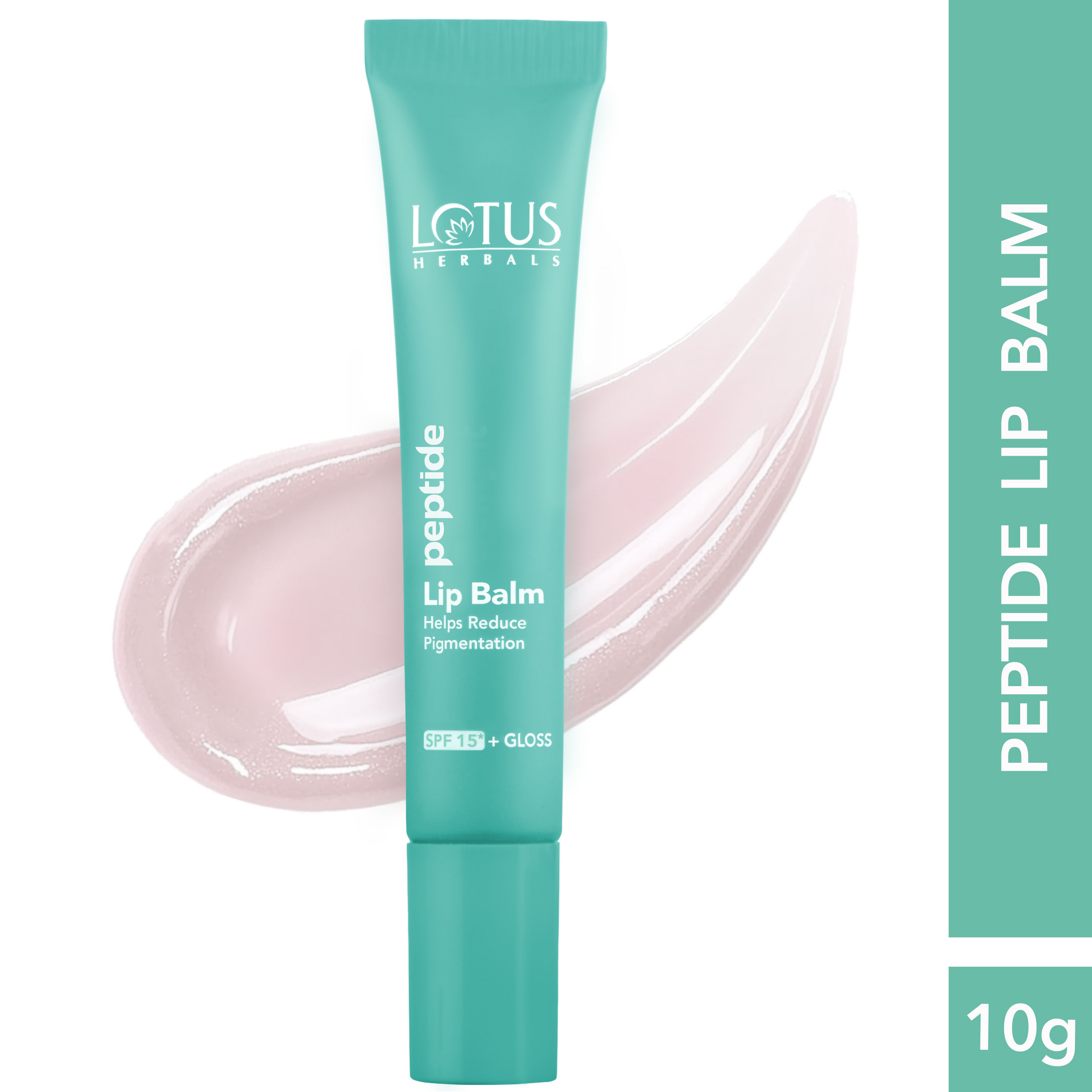 Lotus Herbals Lip Balm With SPF 15 - Peptide | Grocsy