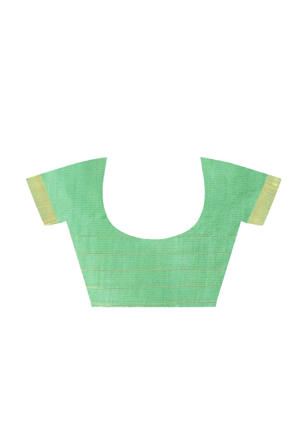 Mominos Fashion Moeza Sea Green Bhagalpuri Handloom Silk Raj Shree Saree with unstitched Blouse piece | Grocsy