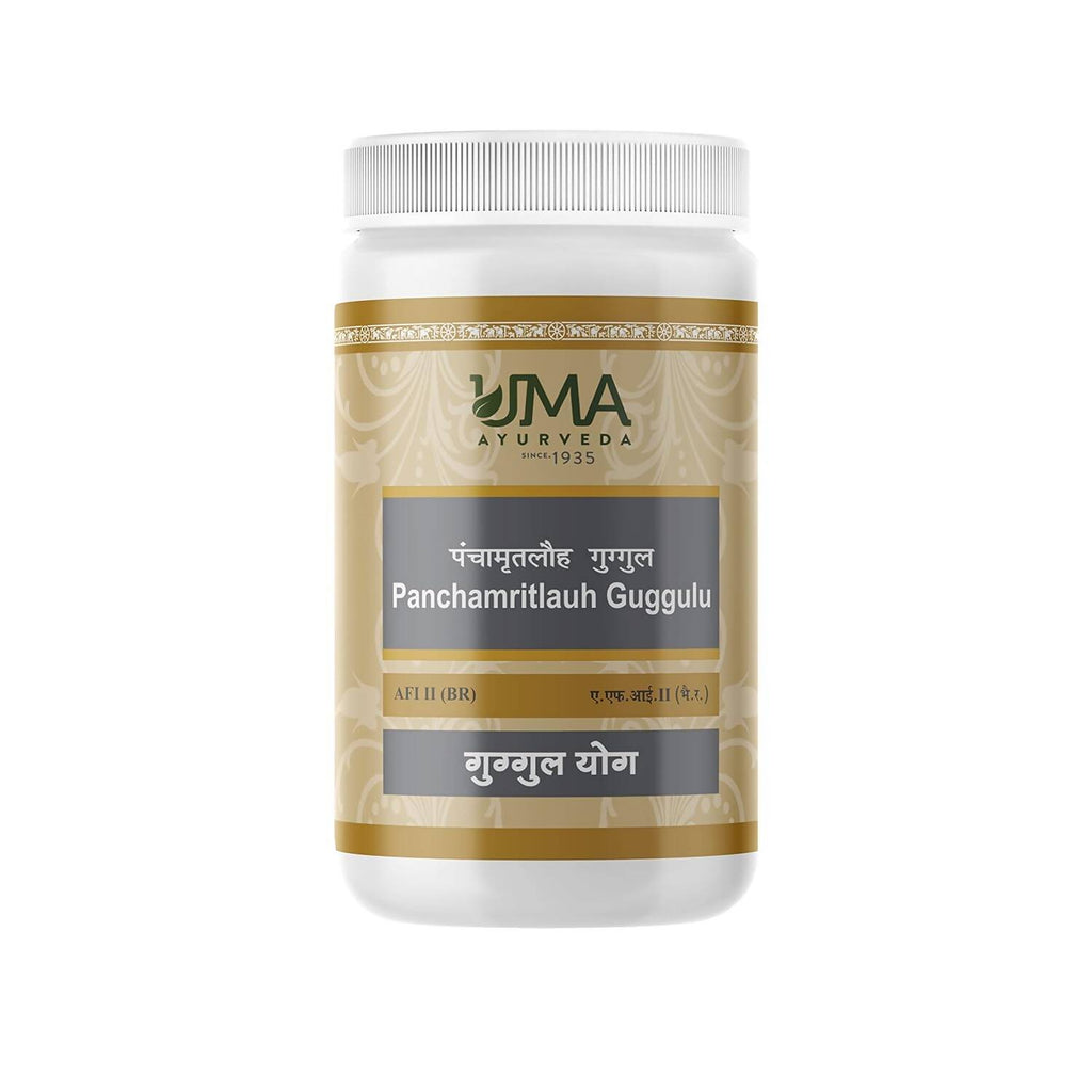 Uma Ayurveda Panchamritlauh Guggul with Silver | Grocsy