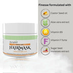 Bornfeel Damage Repair Hair Mask Enriched With Moroccan Argan Oil | Grocsy