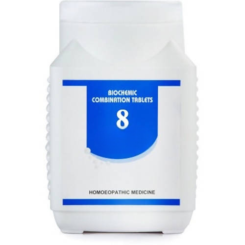 Bakson's Homeopathy Biochemic Combination 8 Tablets - Limited Time Offer | Grocsy