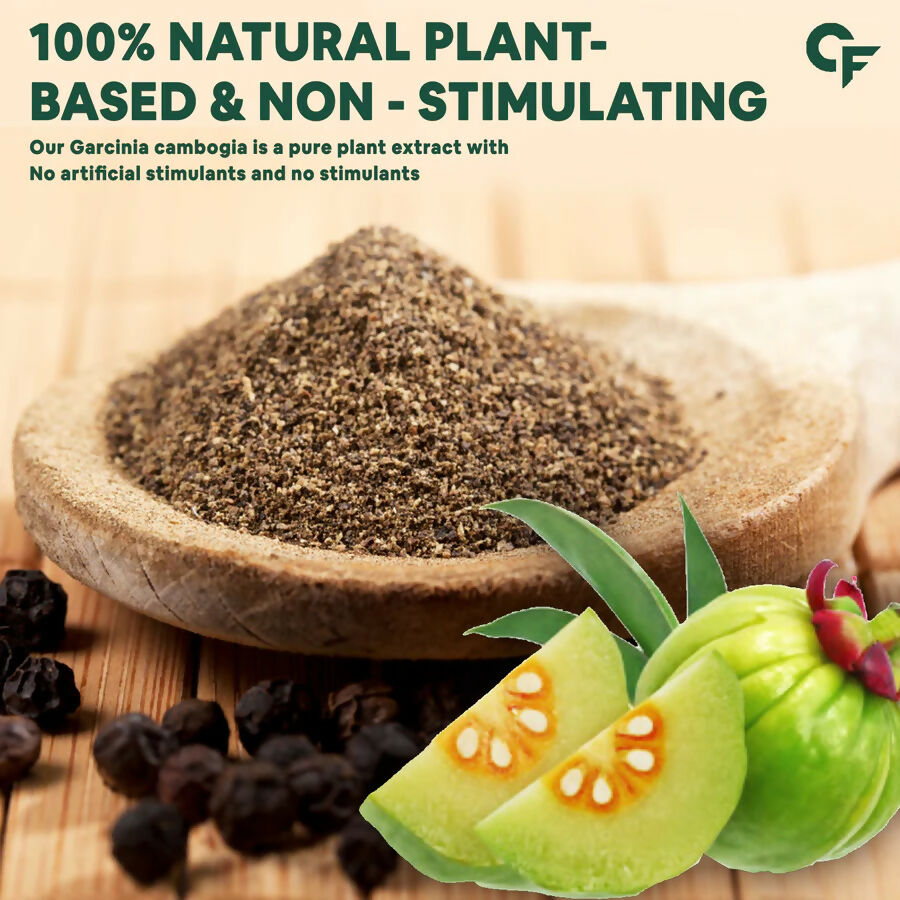 Carbamide Forte Garcinia Cambogia 3000mg Tablets with 6mg Piperine | Grocsy