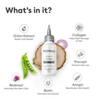 Protouch Biotin & Collagen Hair Growth Drops with Redensyl, Anagain, Procapil, and Onion Extract | Grocsy