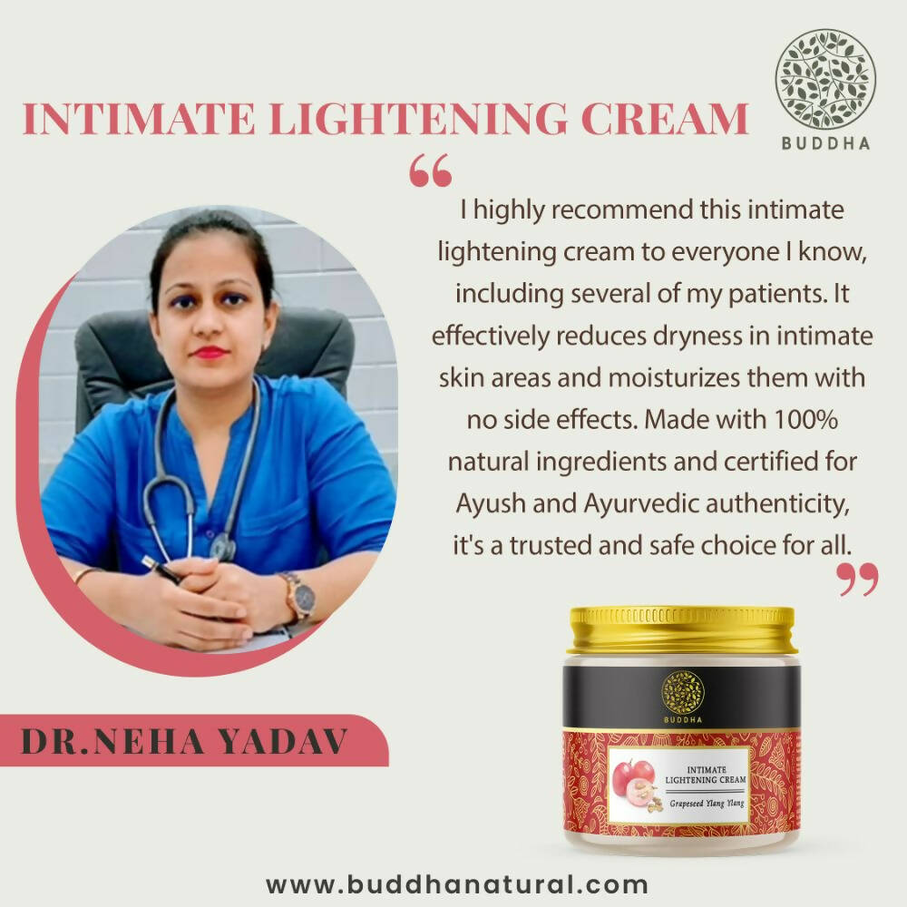 Buddha Natural Intimate Lightening Cream | Grocsy