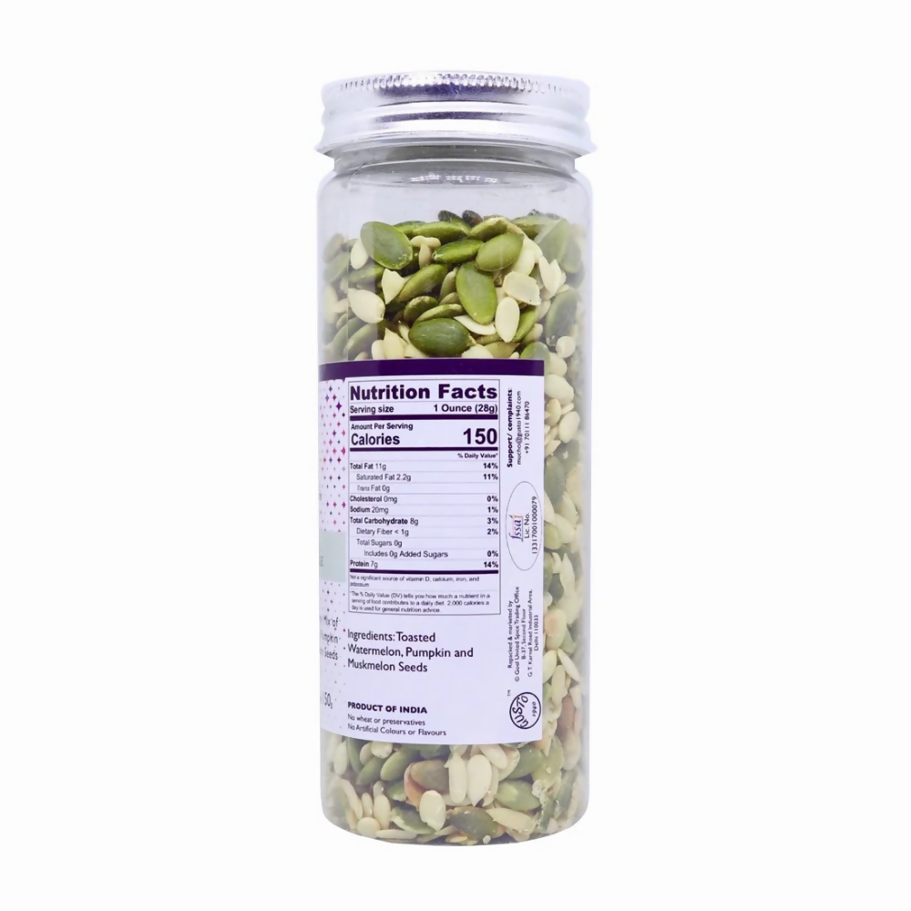 Tassyam Organics Toasted Seed Mix | Grocsy