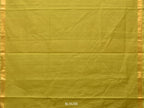 Olive Uppada Cotton Handloom Saree with Jamdani Pallu Design - Global Threads | Grocsy
