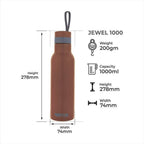 Dubblin Jewel Stainless Steel Sipper Water Bottle | Grocsy