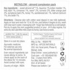 Just Herbs Instaglow Almond Complexion Pack | Grocsy