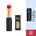 Blue Heaven Powder Matte Lipstick Risk Red | Grocsy