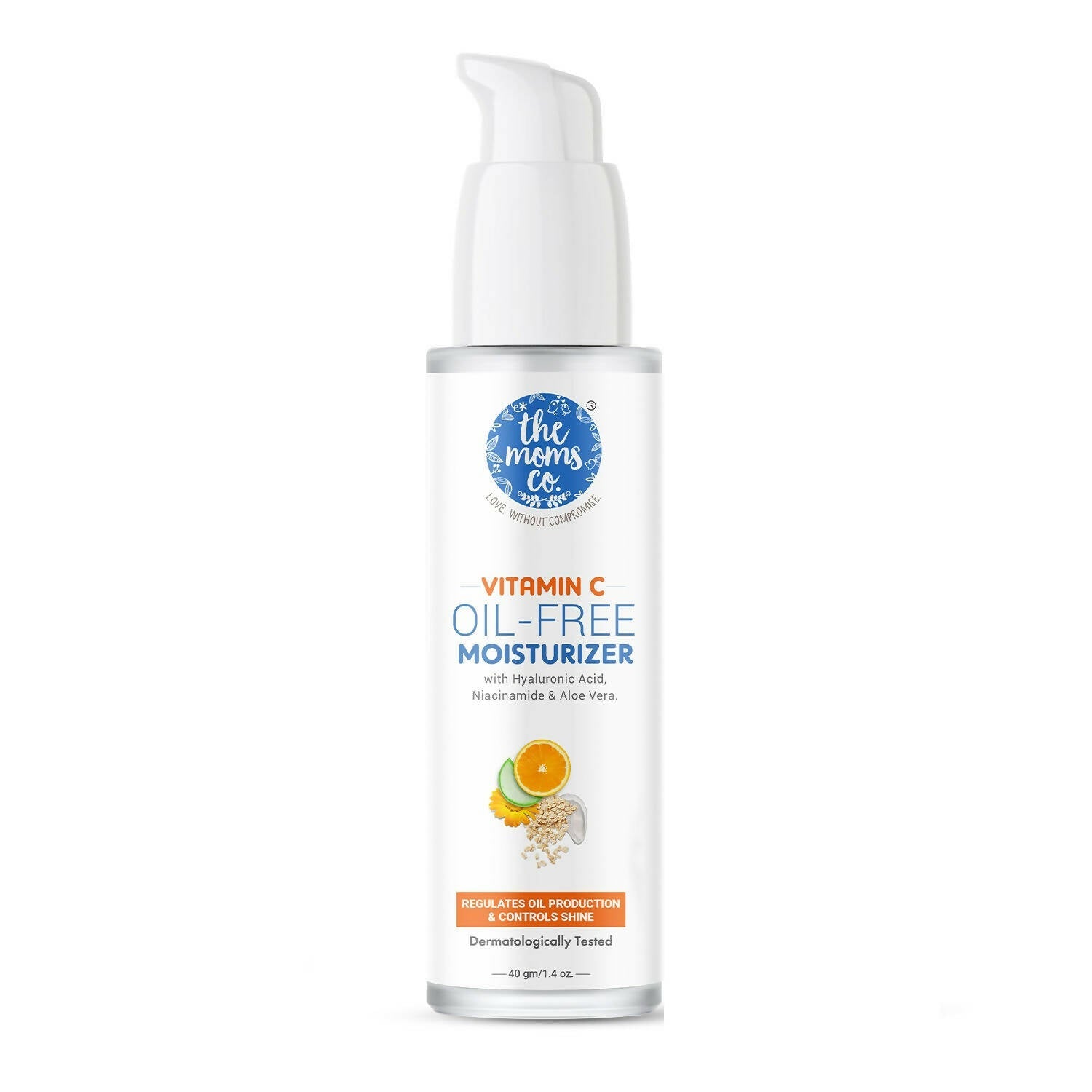 The Moms Co Natural Vitamin C Oil-Free Moisturizer | Grocsy