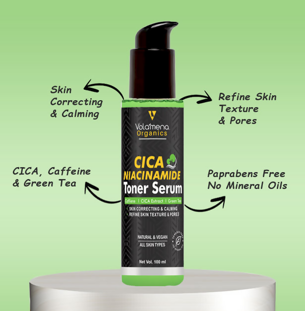 Volamena CICA & Caffine Toner Serum | Grocsy