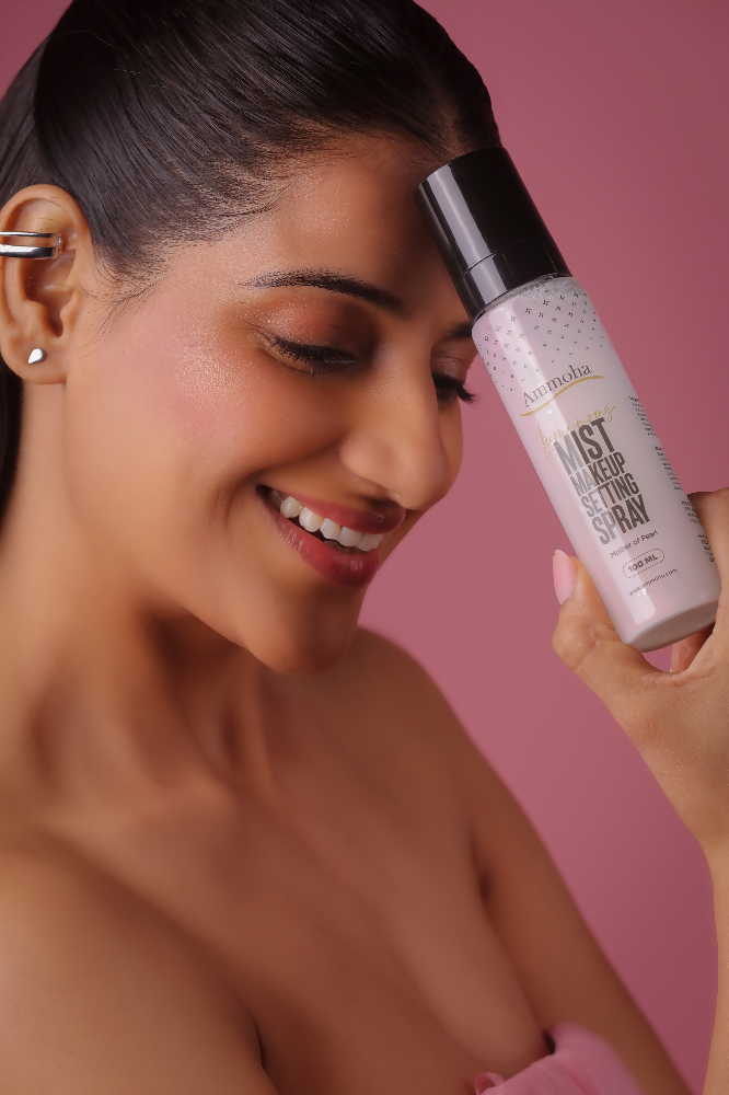 Ammoha Cosmetics Mother Of Pearl Mist Makeup Spray | Grocsy