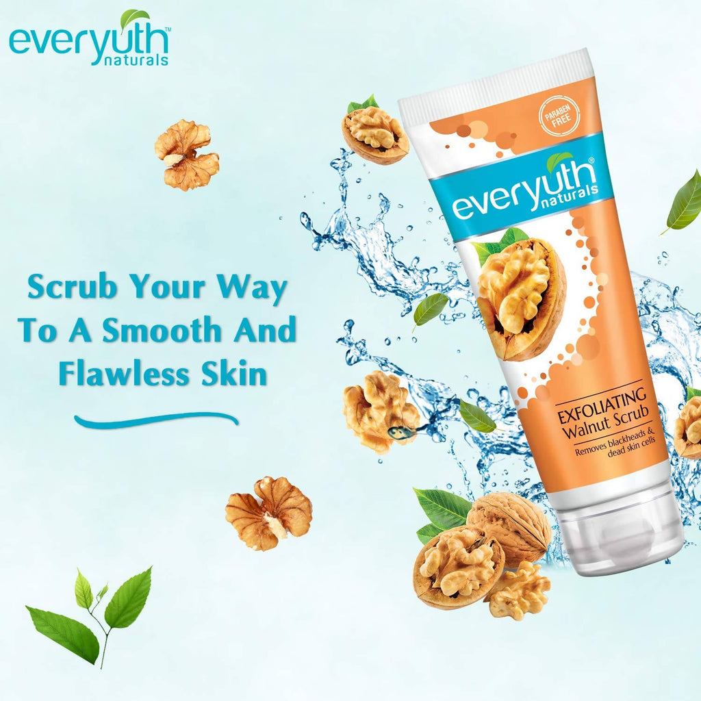 Everyuth Naturals Exfoliating Walnut Scrub | Grocsy