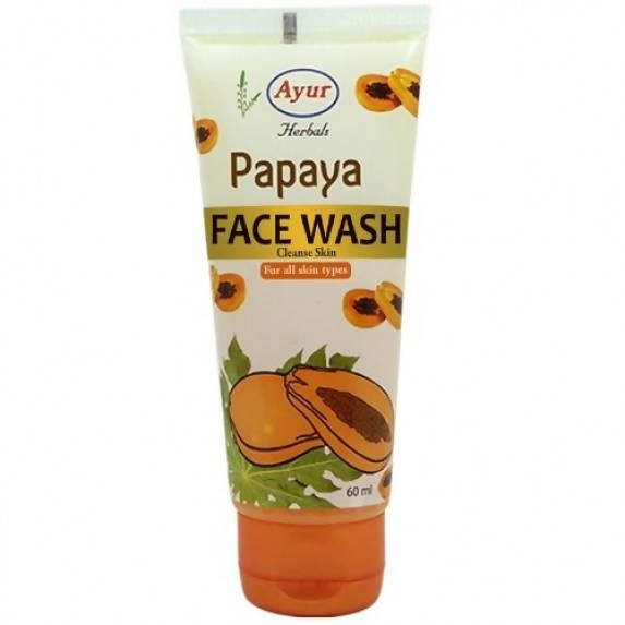 Ayur Herbals Papaya Face Wash | Grocsy
