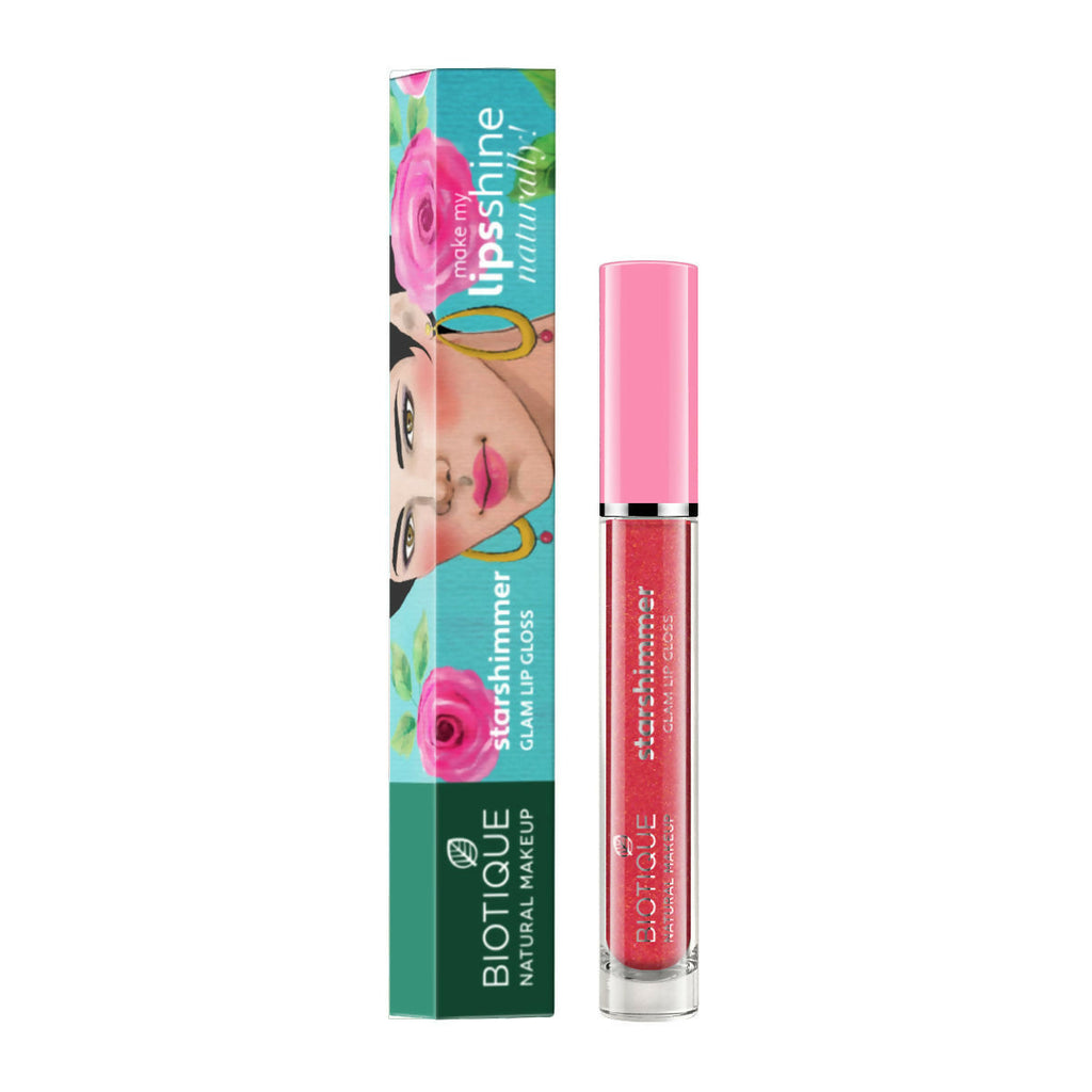 Biotique Starshimmer Glam Lip Gloss - Butterfly Wings | Grocsy