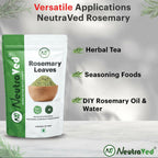 NeutraVed Rosemary Leaves For Hair Growth & Hair Fall Control | Grocsy