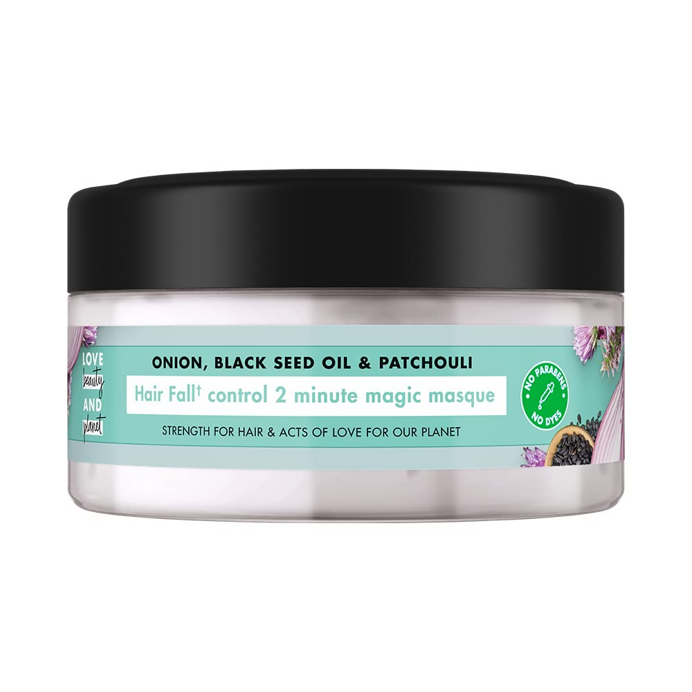Love Beauty And Planet Onion Black Seed & Patchouli Hair Mask | Grocsy