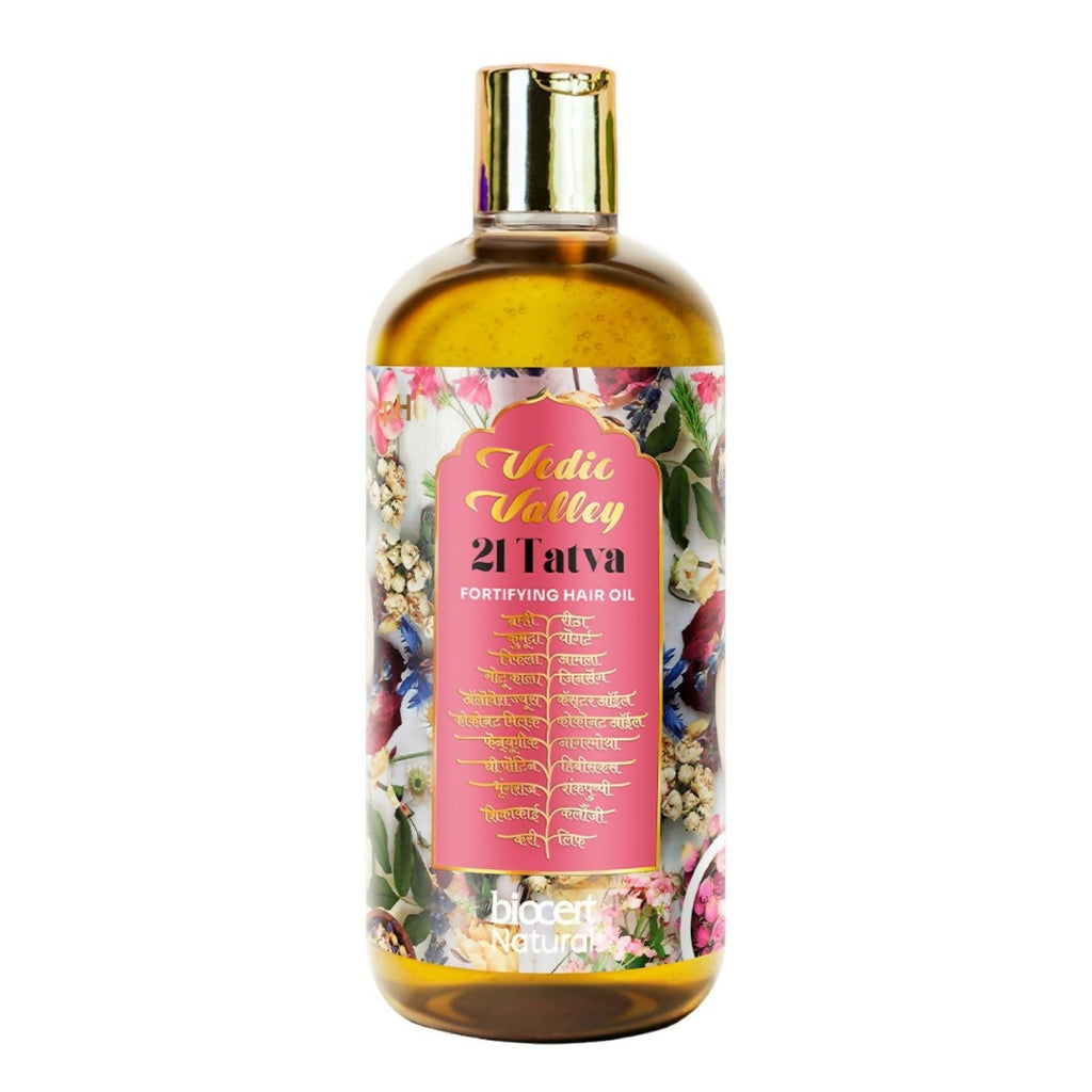 Vedic Valley Ayurvedic 21 Tatva Hair Brew Oil with 21 Herbs | Grocsy