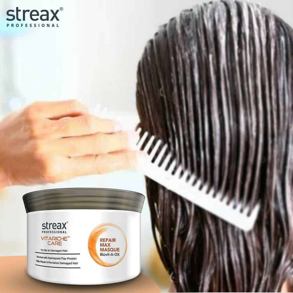 Streax Professional Vitariche Care Repair Hair Mask | Grocsy