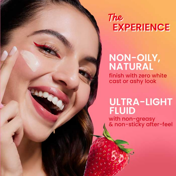 Dot & Key Strawberry Dew Tinted Sunscreen SPF 50+ PA++++ 03 Sand | Grocsy