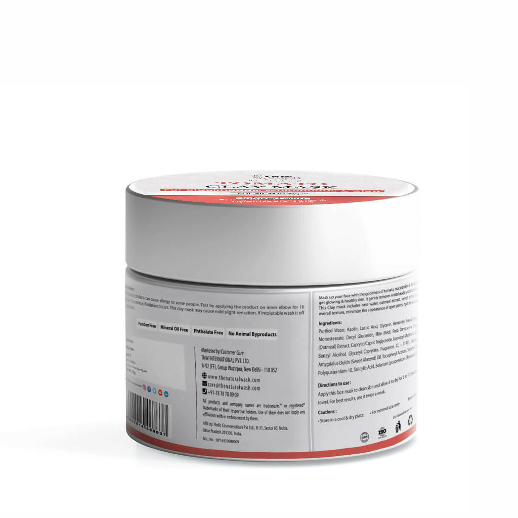 The Natural Wash Tomato Clay Face Mask | Grocsy