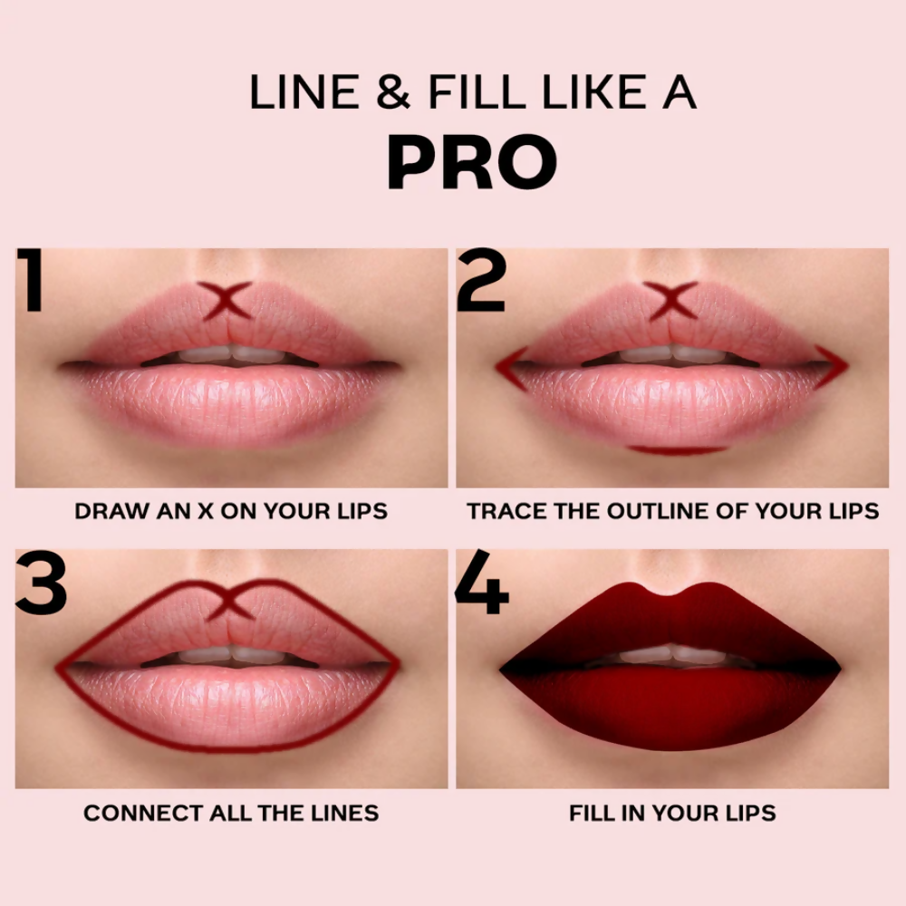Faces Canada Ultime Pro Lip Definer - Maroon 06 | Grocsy