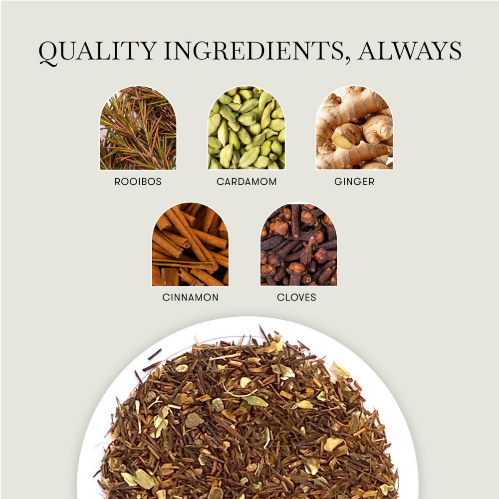 Luxmi Estates Rooibos Chai Herbal Infusion | Grocsy