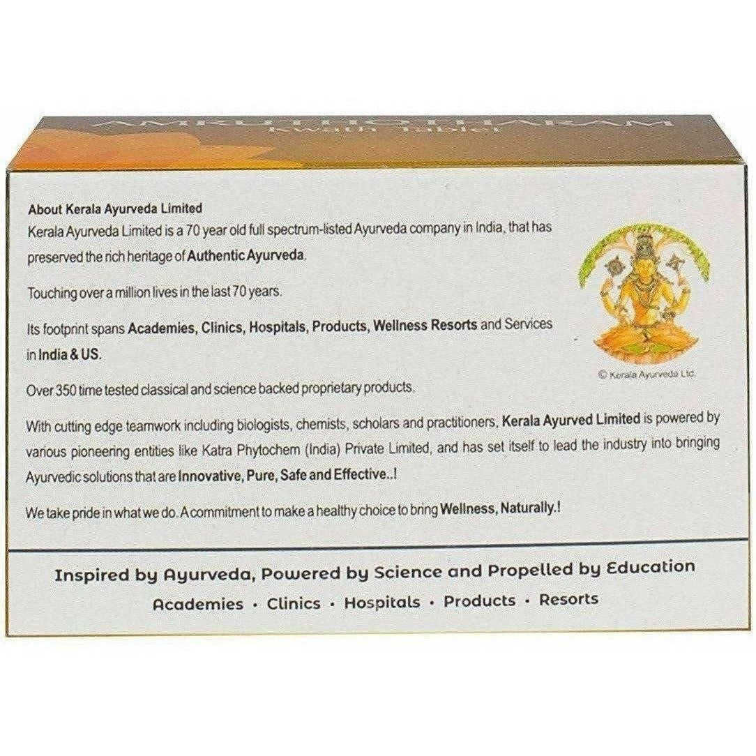 Kerala Ayurveda Amruthotharam Kwath Tablet (100 tabs) - Swadesiicart