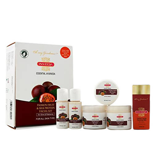 Inveda Passion Fruit And Silk Protein Facial Kit | Grocsy