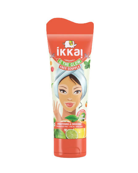 Ikkai Organic C The Glow Face Souffle Brightening & Enriching | Grocsy