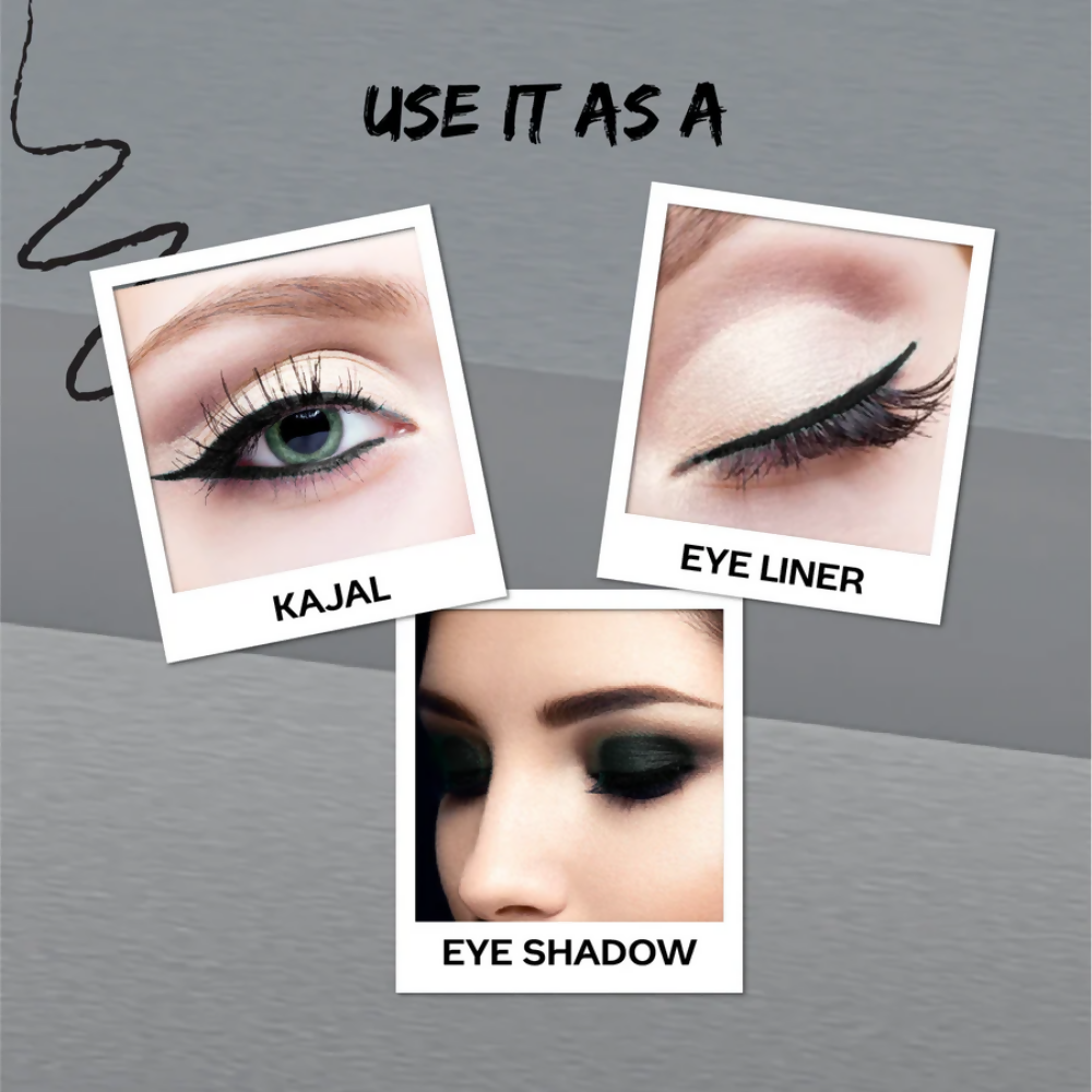 Faces Canada Ultime Pro Eye Pencil - Solid Black 02 | Grocsy