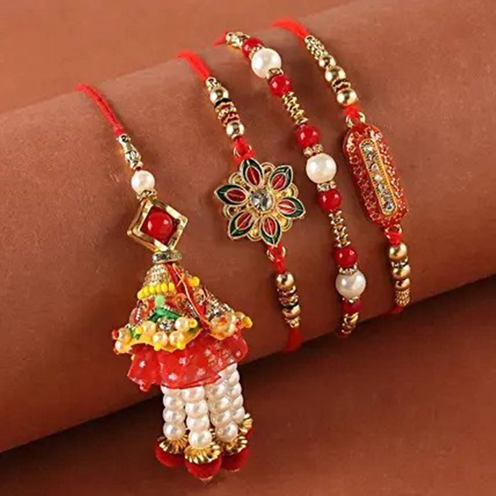 Designer & Lumba Rakhi With Celebrations | Grocsy