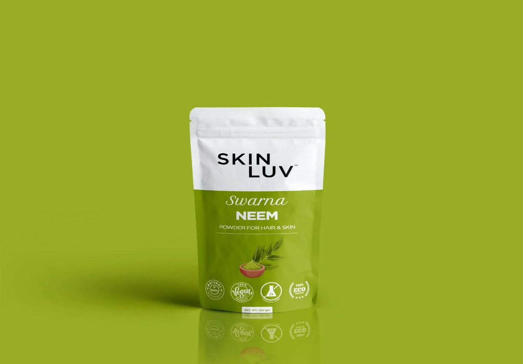 SkinLuv Swarna Neem Powder For Hair & Skin | Grocsy