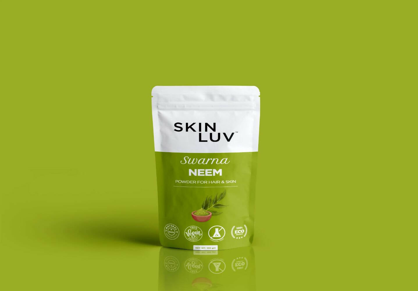 SkinLuv Swarna Neem Powder For Hair & Skin | Grocsy