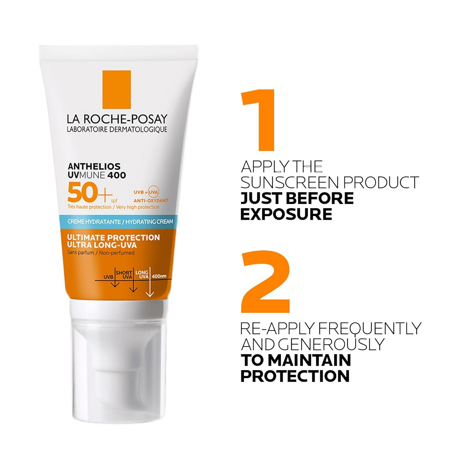 La Roche-Posay Anthelios Uvmune 400 Creme Hydratante Spf50+ | Grocsy