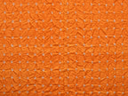 Orange and Red Bandhani Kanchipuram Silk Handloom Dupatta with Border and Chakra Design - Global Threads | Grocsy