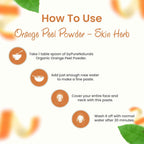 byPureNaturals Organic Orange Peel Powder | Grocsy