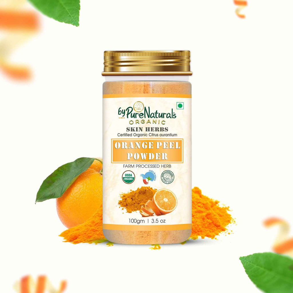 byPureNaturals Organic Orange Peel Powder | Grocsy