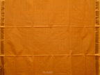 Orange Uppada Cotton Handloom Saree with Grill Pallu Design - Global Threads | Grocsy