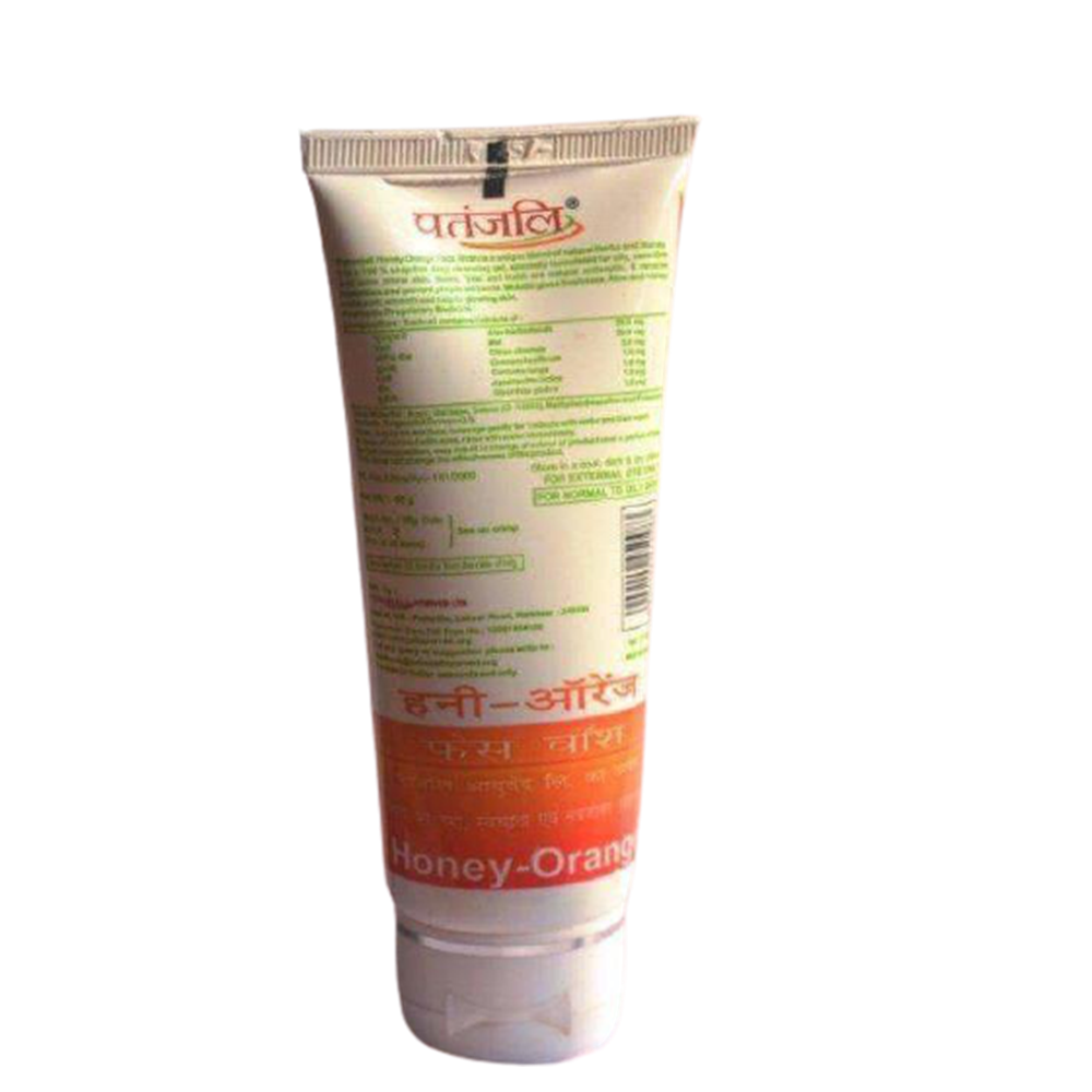 Patanjali Honey Orange Face Wash | Grocsy
